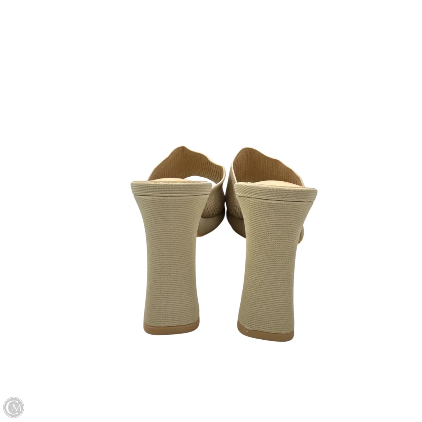 Shoes Heels Block By Cmb In Tan, Size: 9
