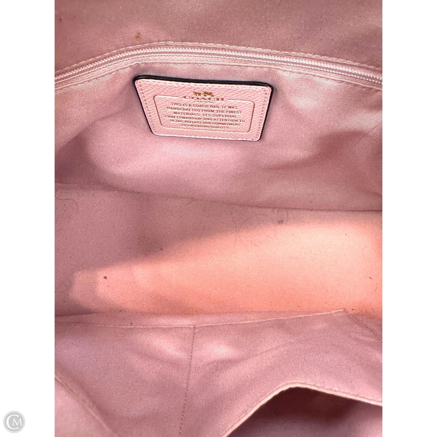 Handbag Designer By Coach, Size: Medium