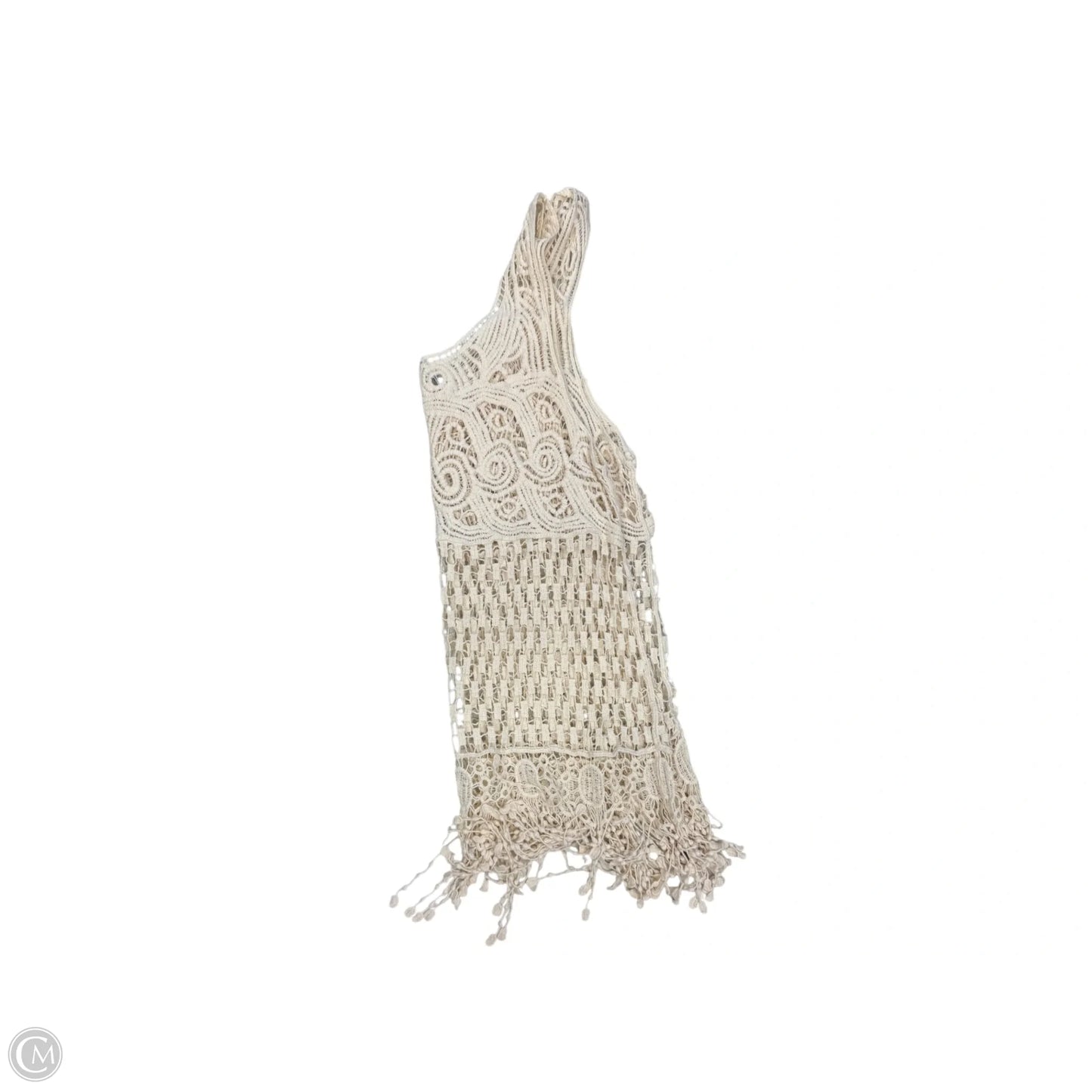 Top Sleeveless By Maurices In Tan, Size: L