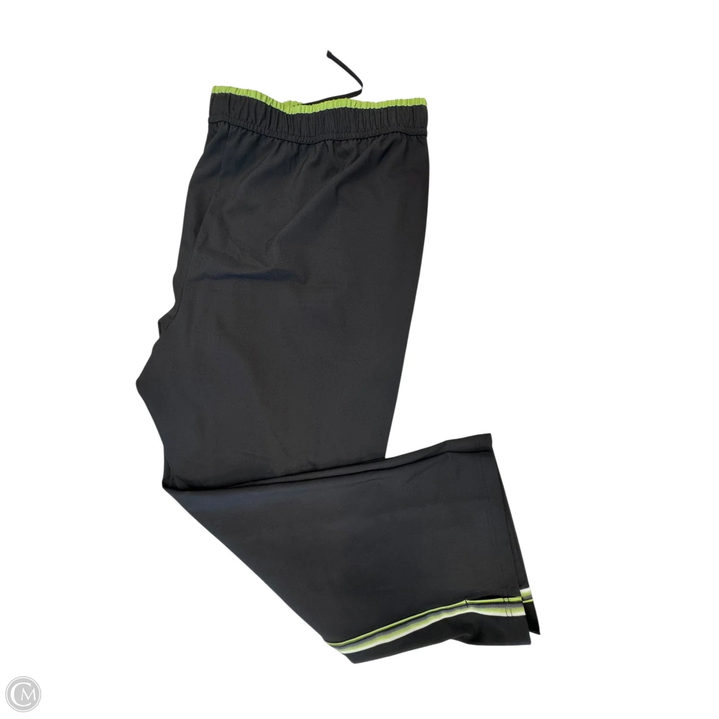 Athletic Pants By Made For Life In Black & Green, Size: 3x