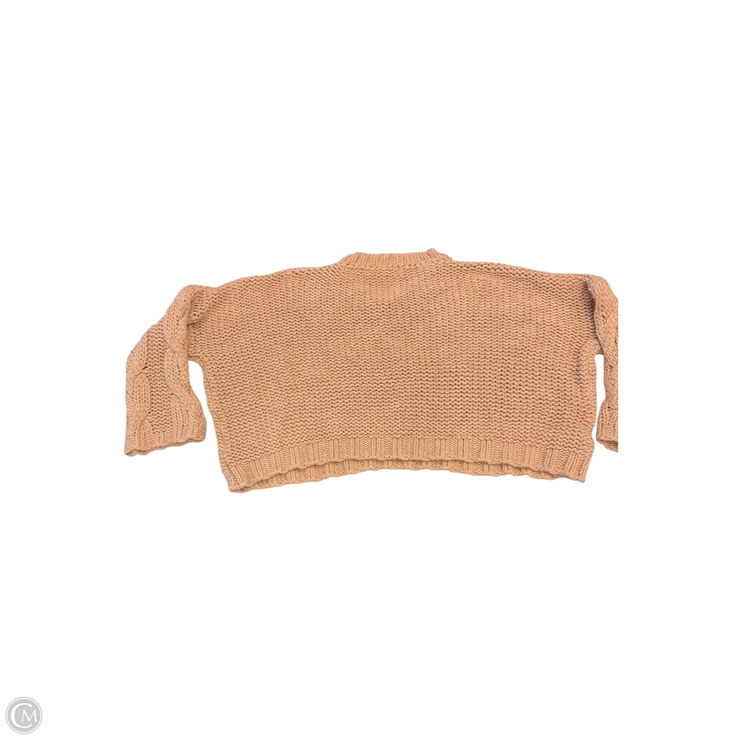Sweater By Hyfve In Tan, Size: L