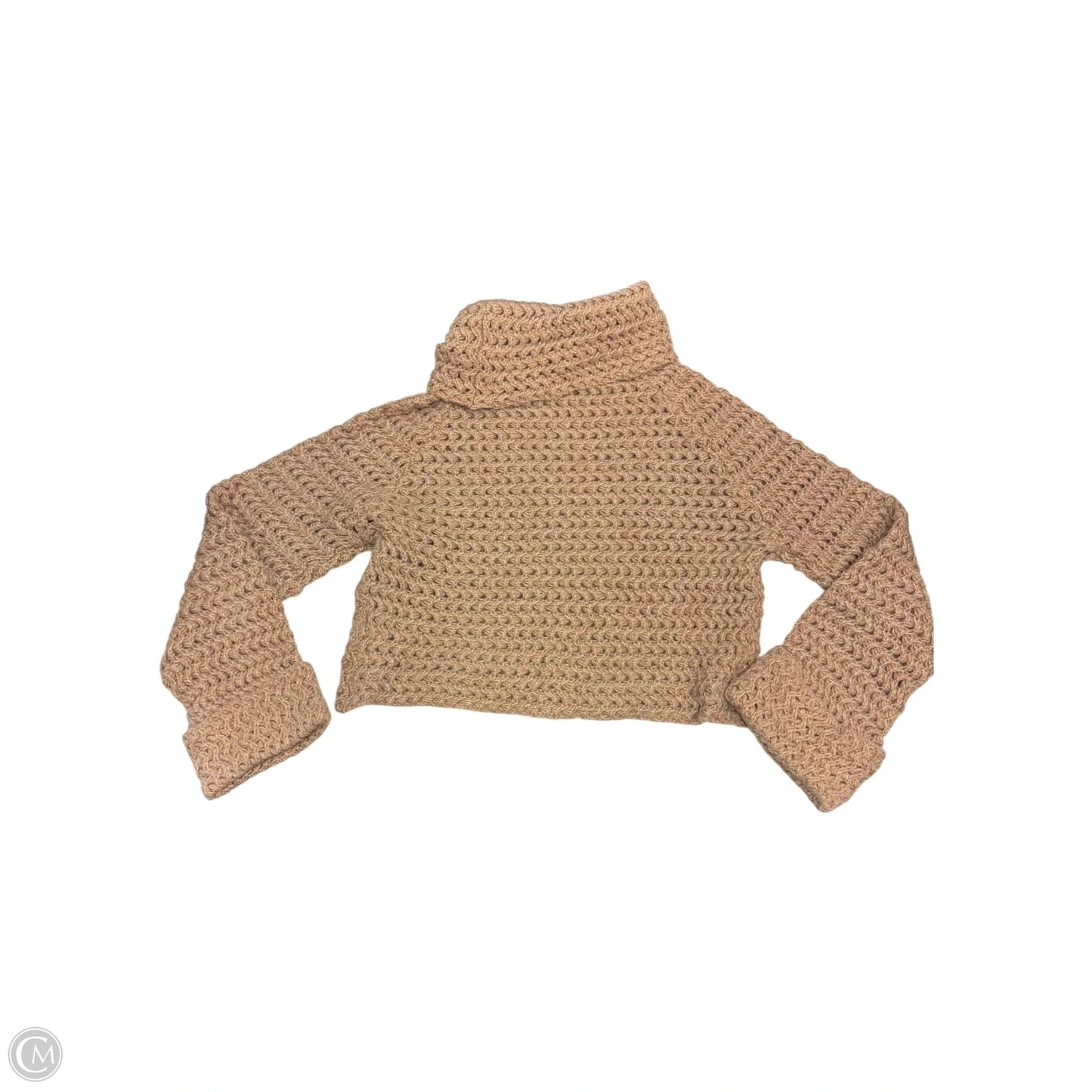 Sweater By Clothes Mentor In Tan, Size: Xl