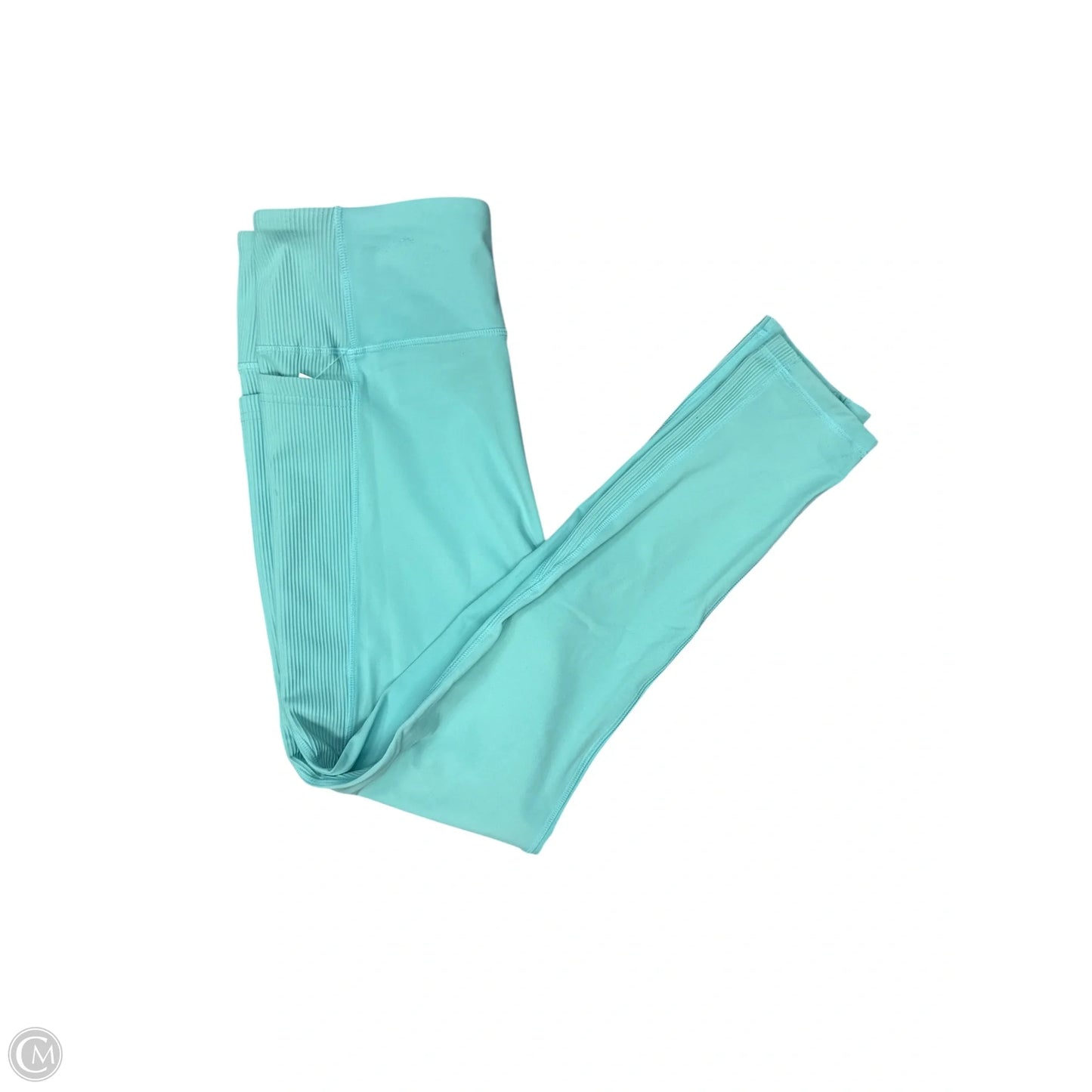 Athletic Leggings By Clothes Mentor In Aqua, Size: L