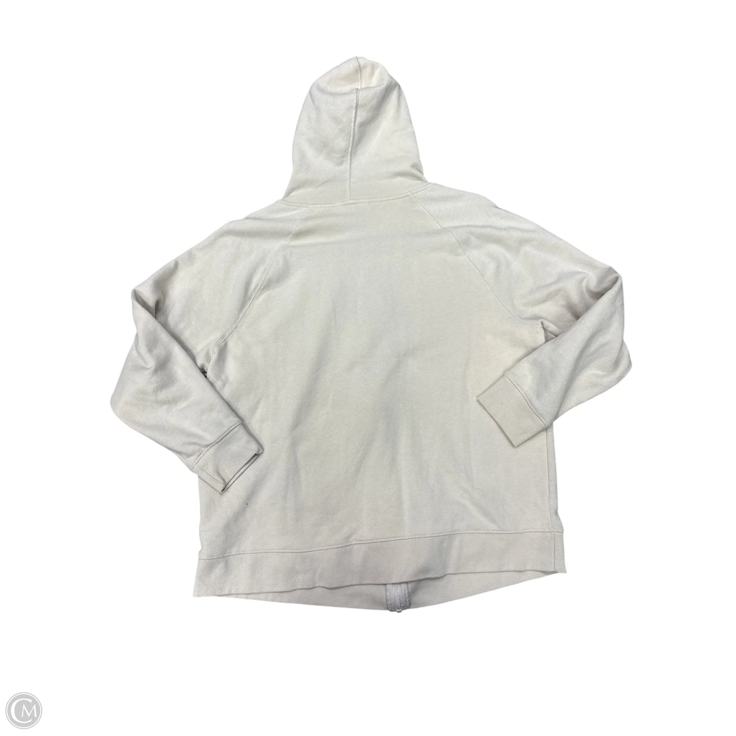 Sweatshirt Hoodie By Terra & Sky In Cream, Size: Xl