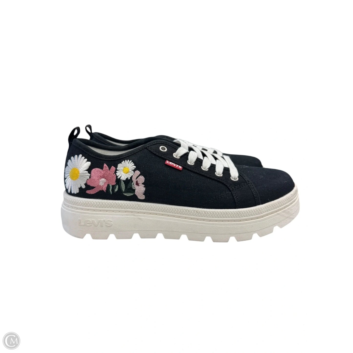 Shoes Flats By Levis In Black, Size: 9