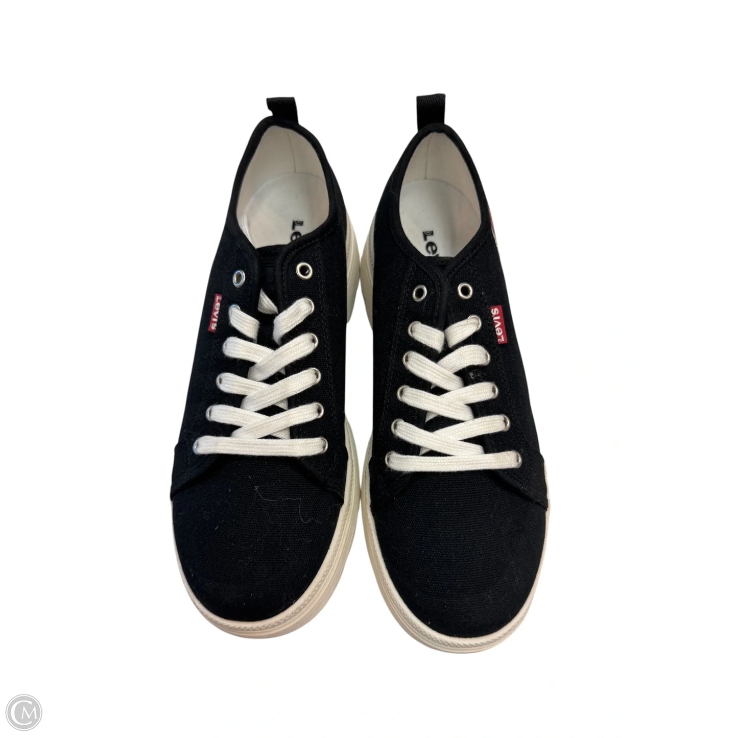 Shoes Flats By Levis In Black, Size: 9