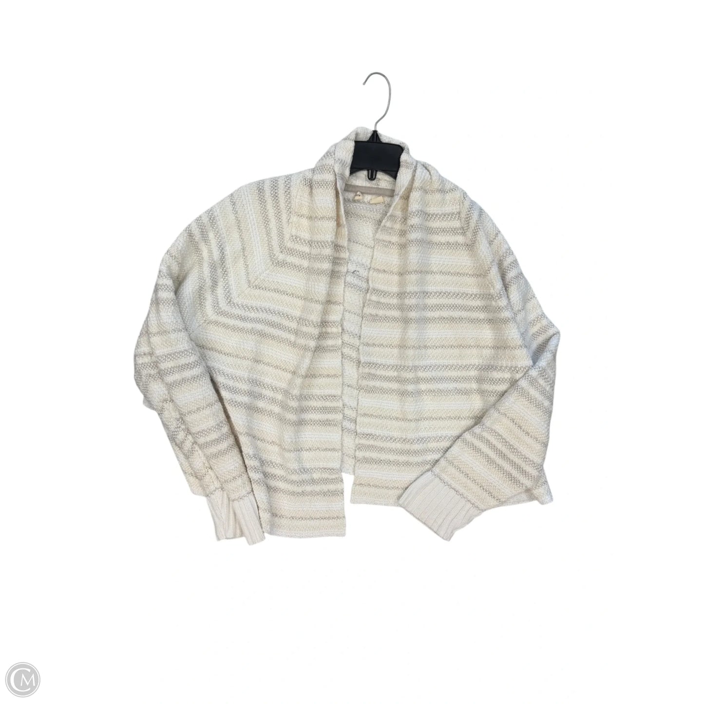 Sweater Cardigan By Moth In Cream, Size: M