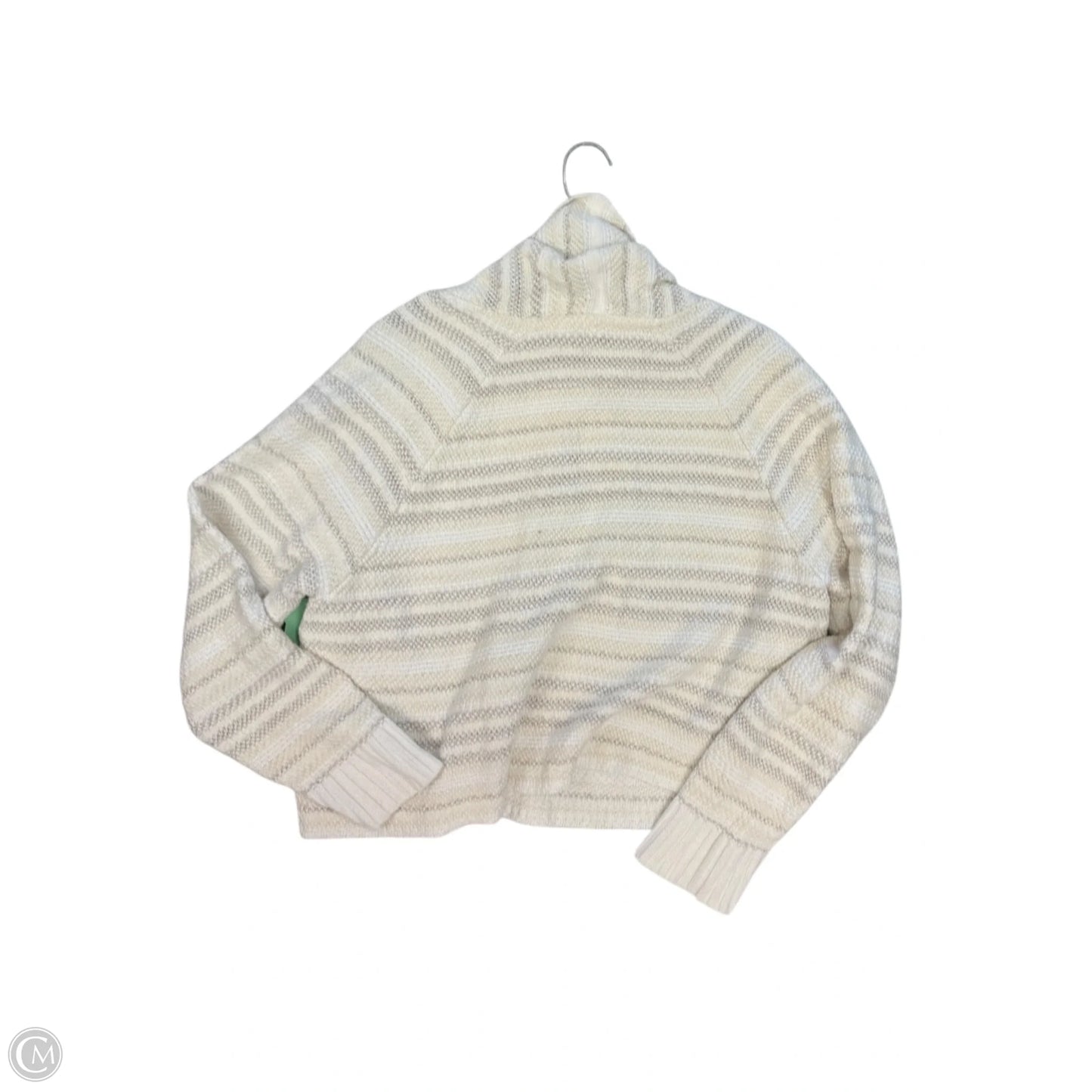 Sweater Cardigan By Moth In Cream, Size: M