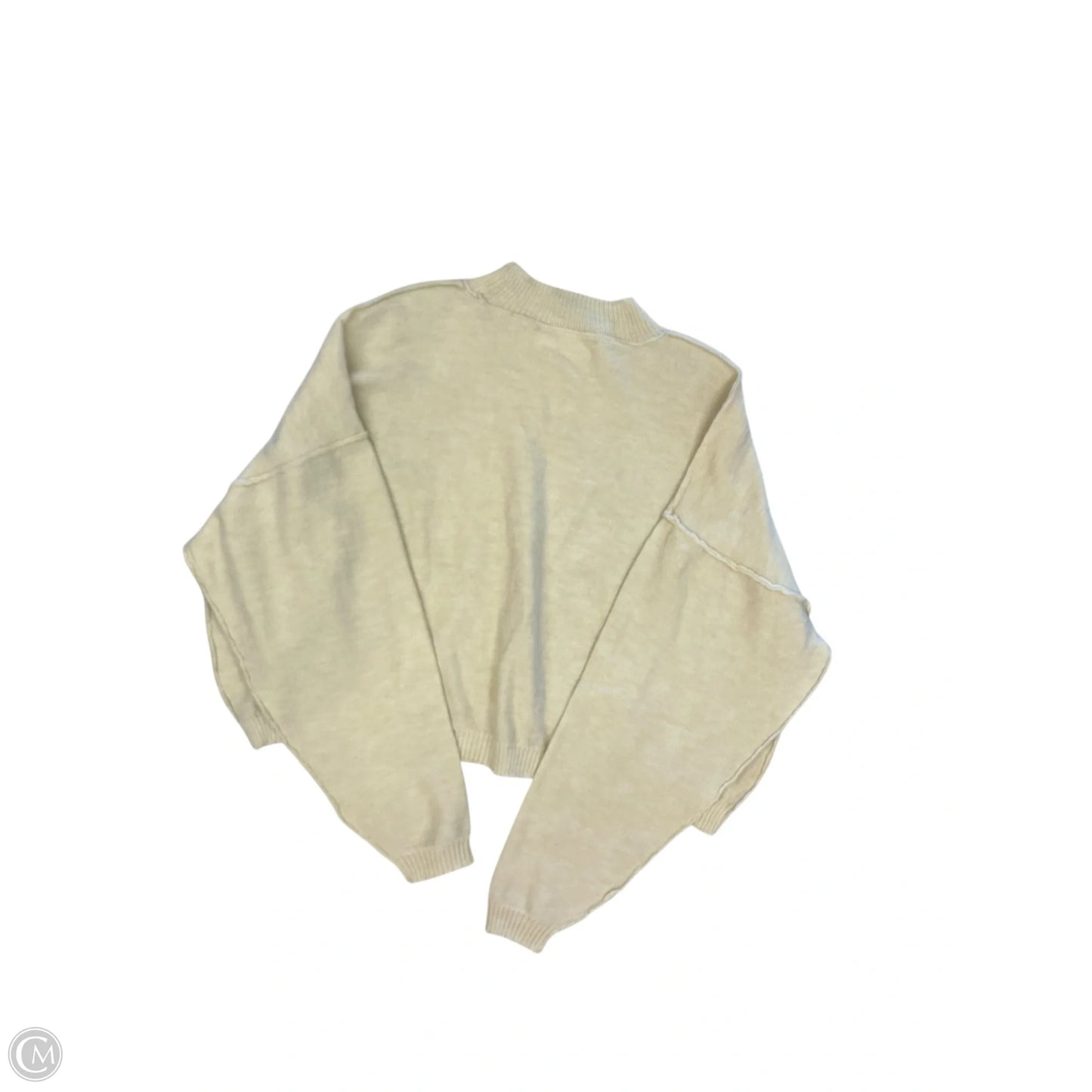 Sweater By Double Zero In Cream, Size: S