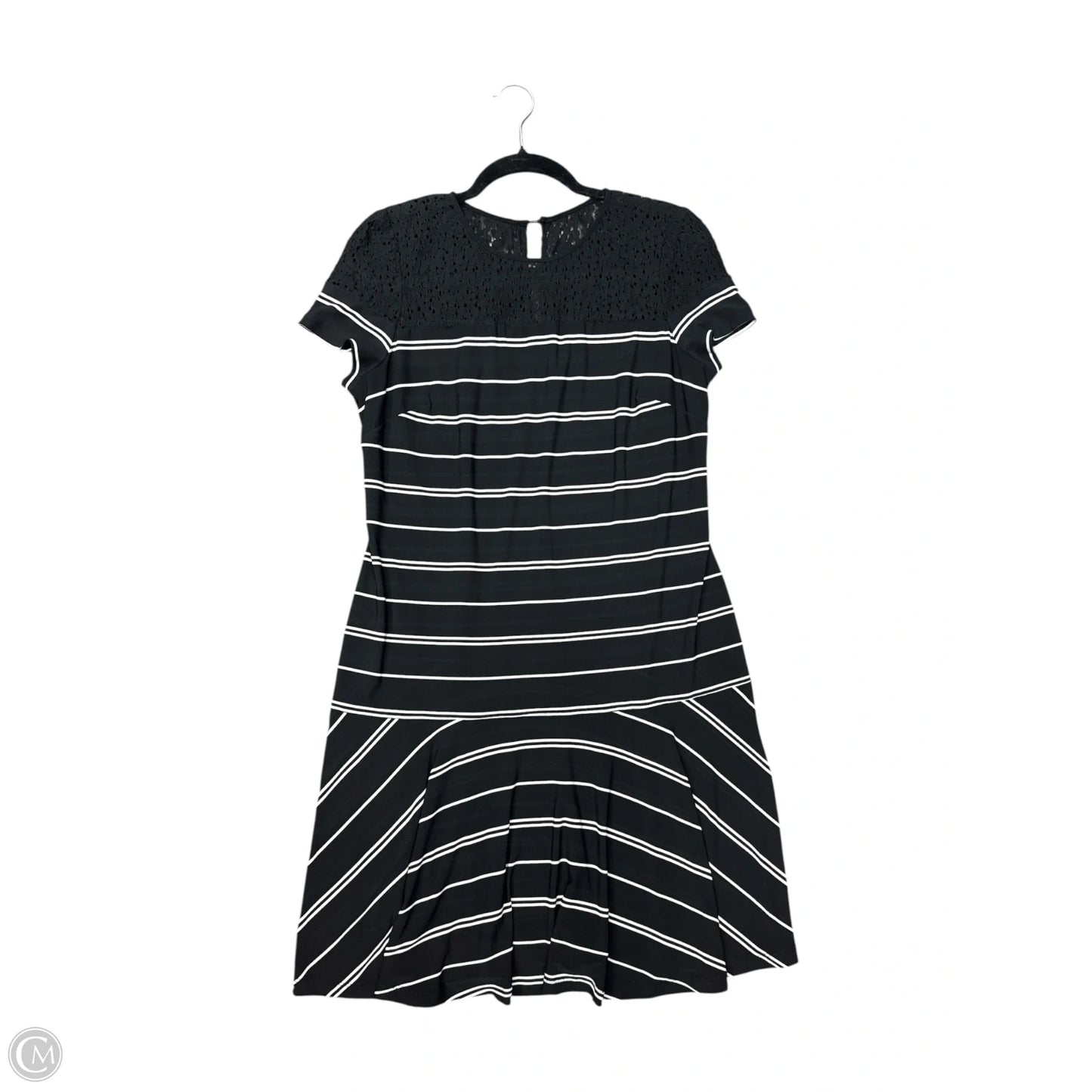 Dress Casual Midi By Nine West In Black, Size: 12