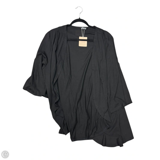 Cardigan By Bloomchic In Black, Size: 26