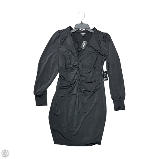 Dress Party Midi By Express In Black, Size: S