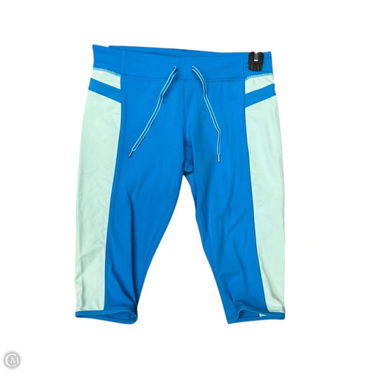 Athletic Capris By Lululemon In Blue, Size: 10