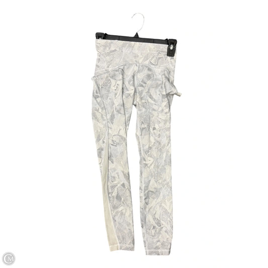 Athletic Leggings By Lululemon In Grey, Size: 4