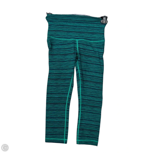 Athletic Leggings By Lululemon In Green, Size: 6