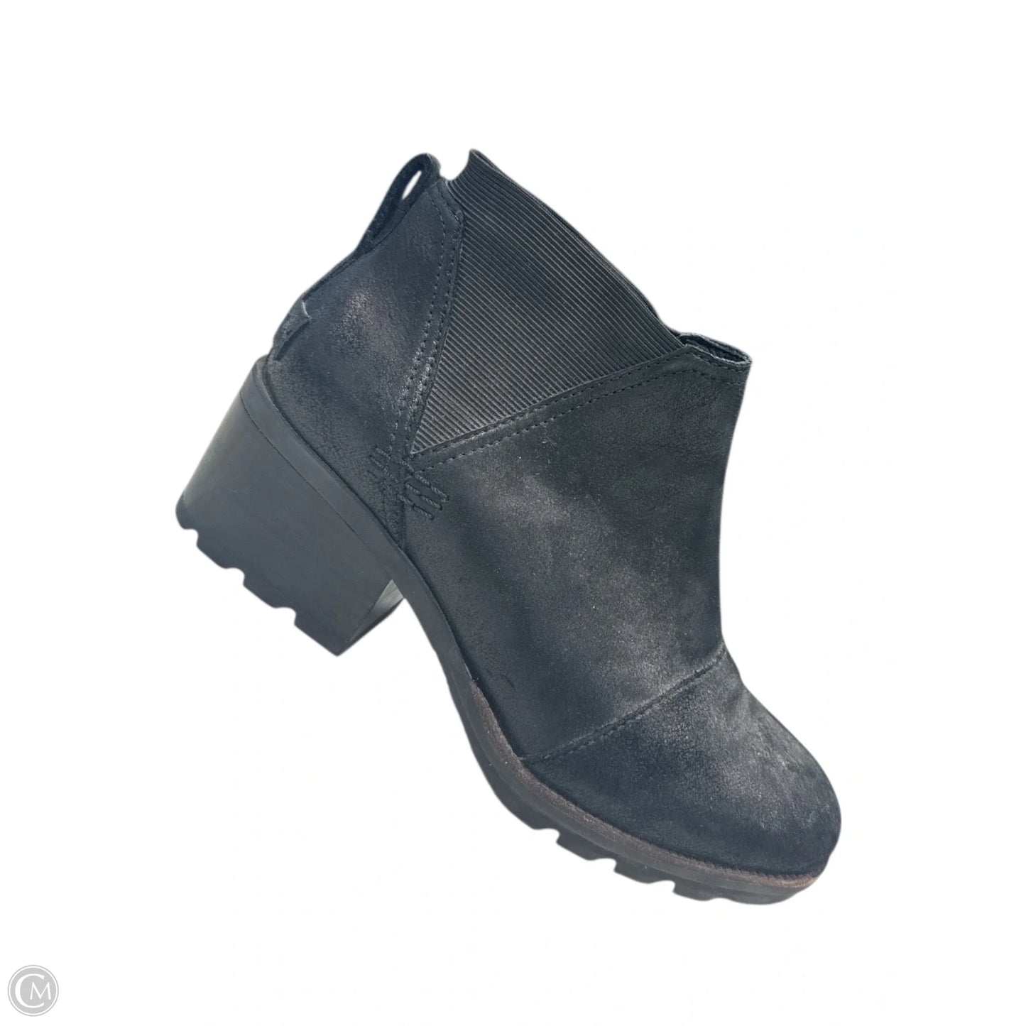 Boots Ankle Heels By Sorel In Black, Size: 7