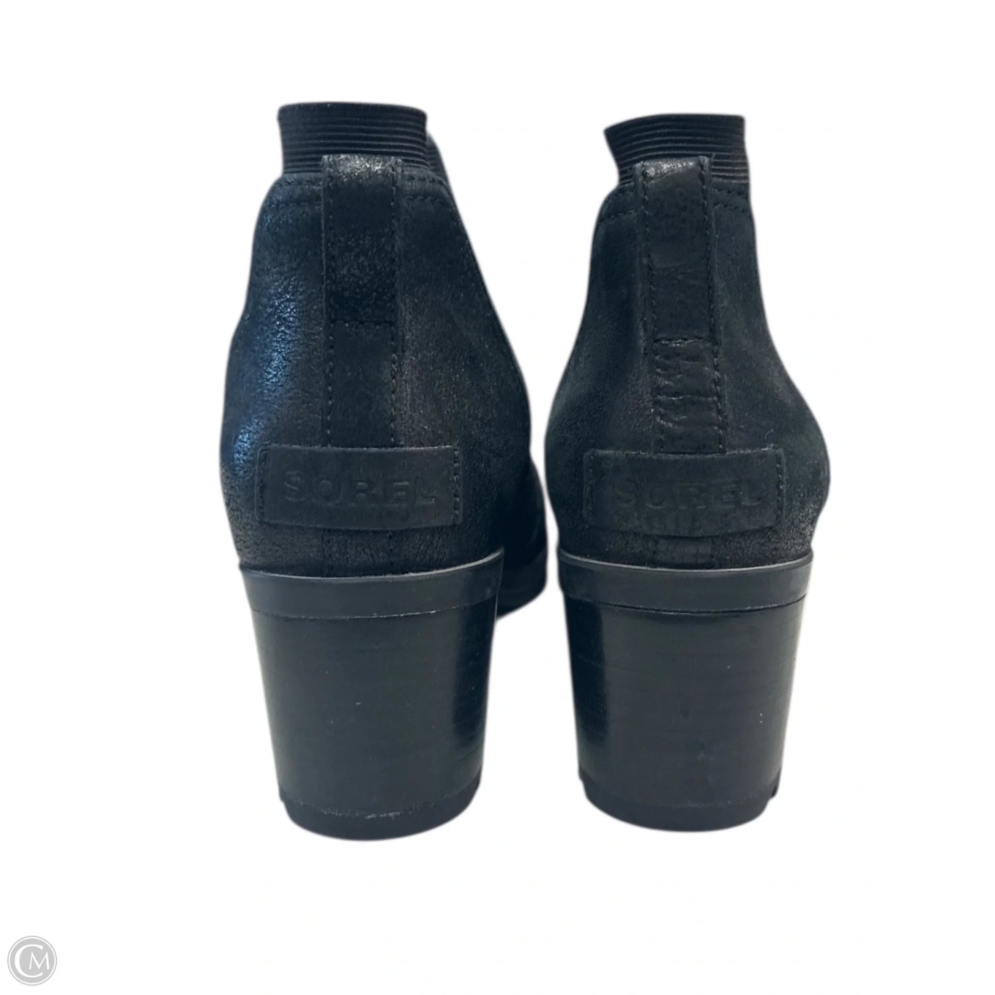Boots Ankle Heels By Sorel In Black, Size: 7