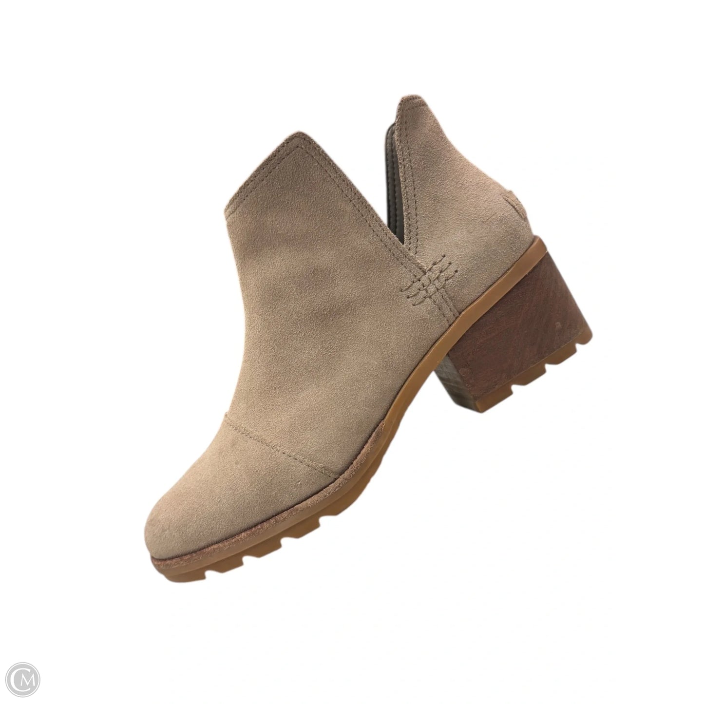 Boots Ankle Flats By Born In Brown, Size: 8