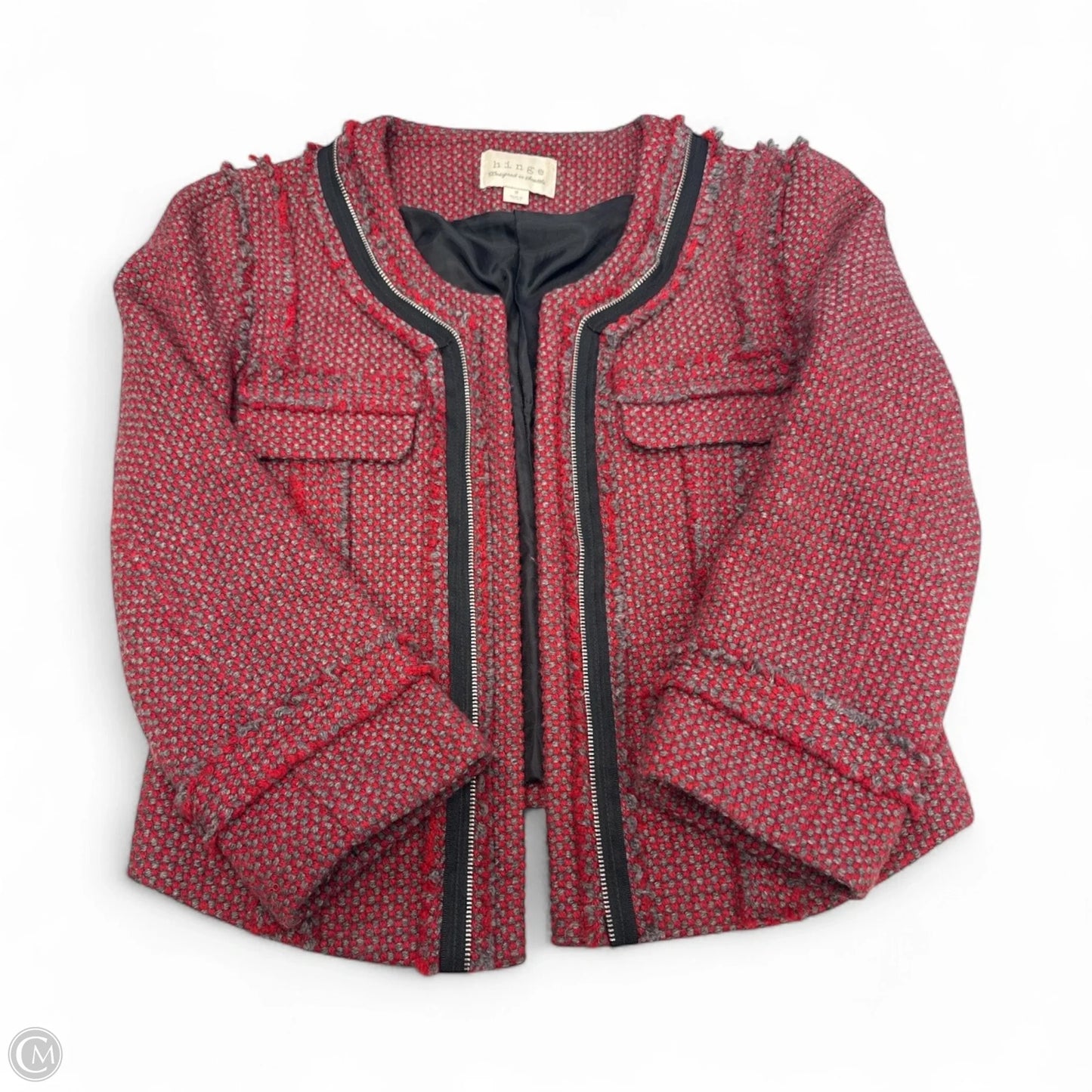 Blazer By Hinge In Red, Size: S