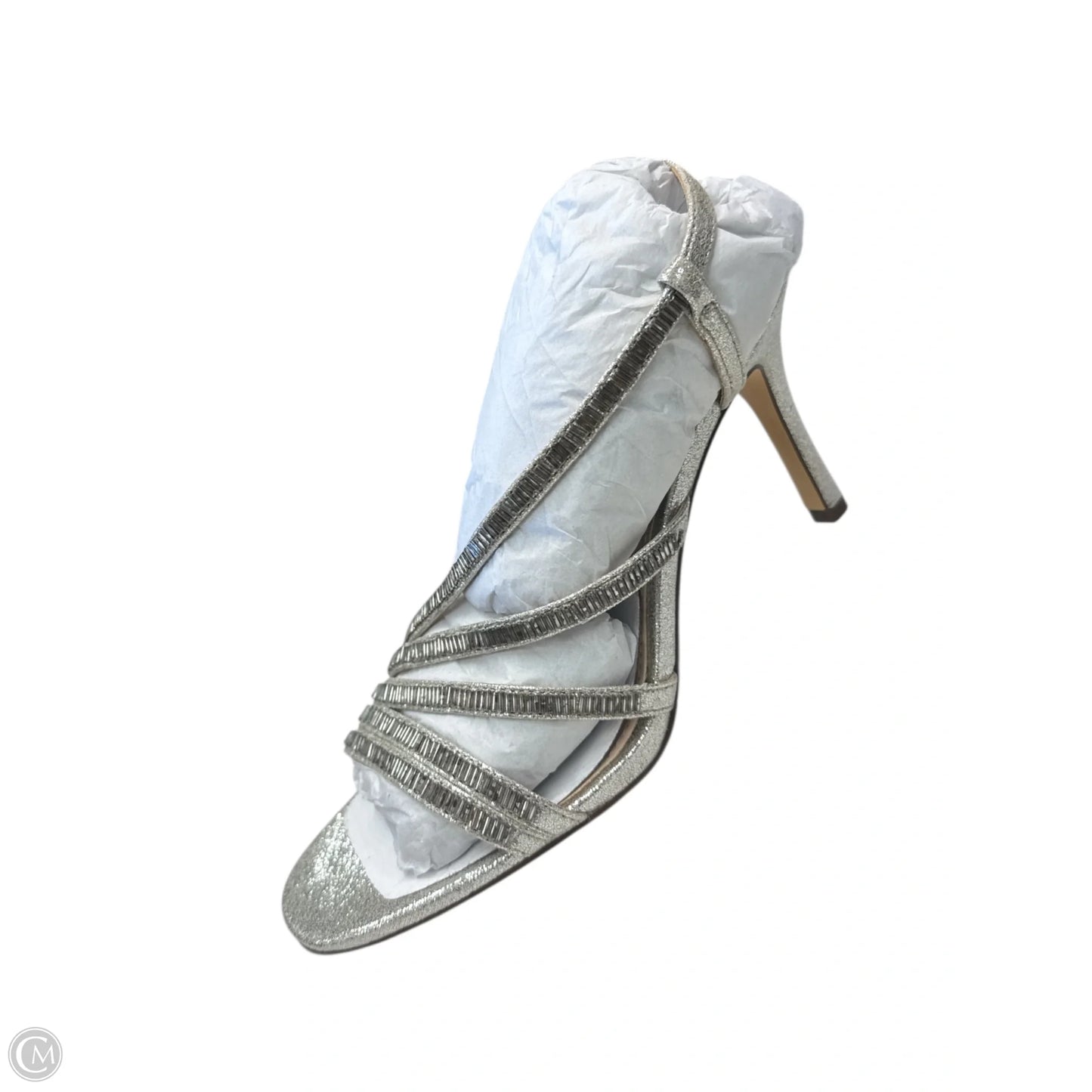 Shoes Heels Platform By Nina In Silver, Size: 7.5
