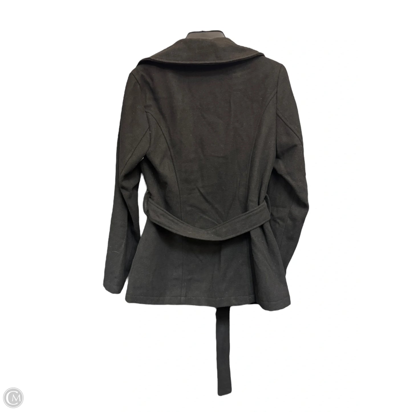 Coat Peacoat By Clothes Mentor In Black, Size: S