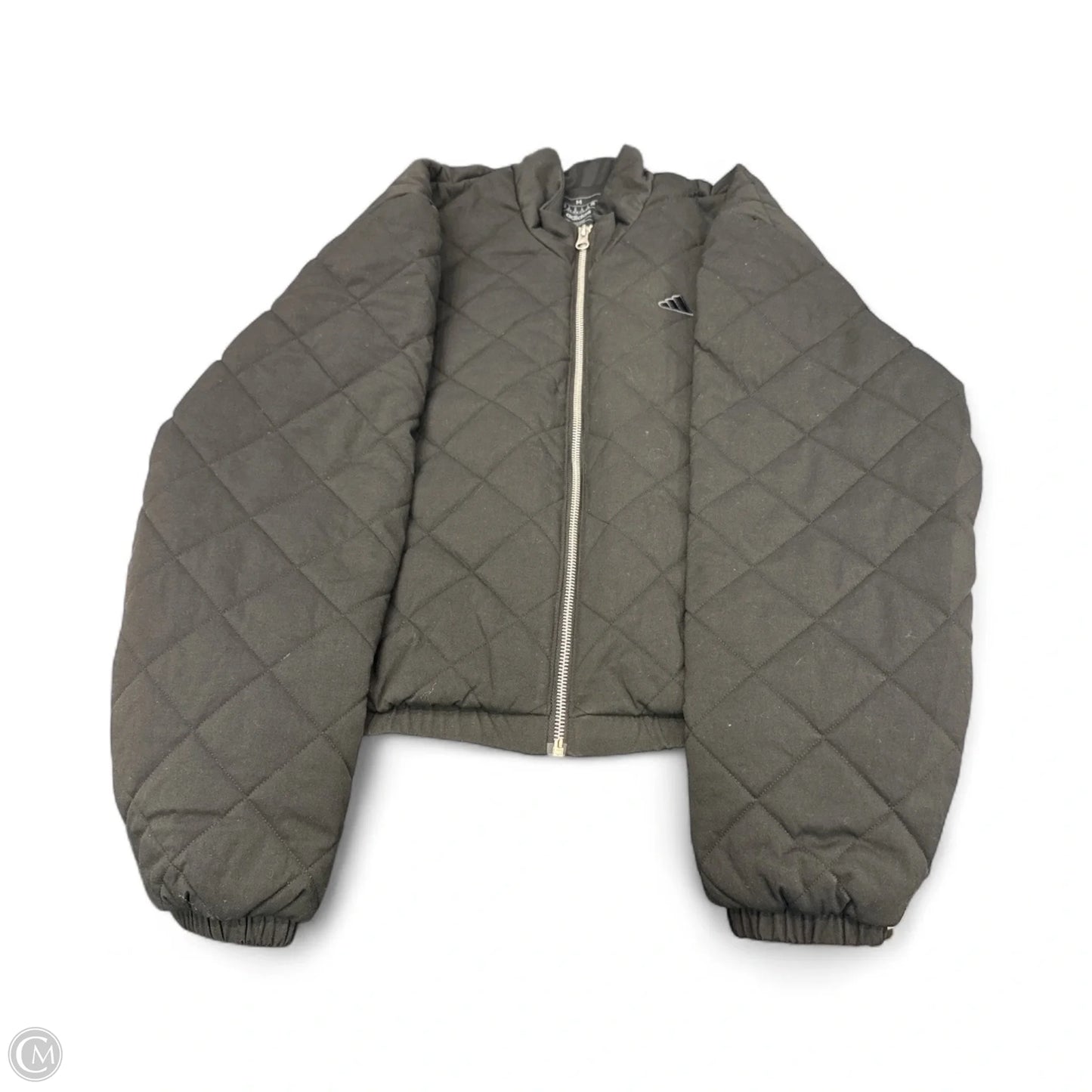 Jacket Puffer & Quilted By Adidas In Black, Size: M