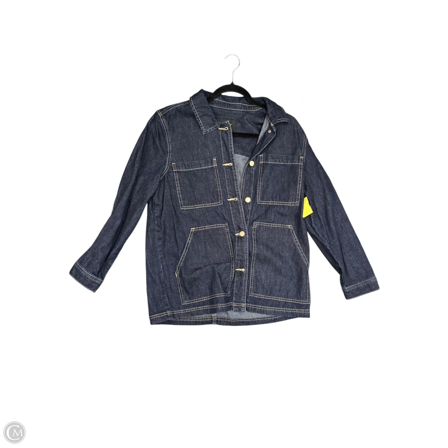 Jacket Denim By Liverpool In Blue Denim, Size: S