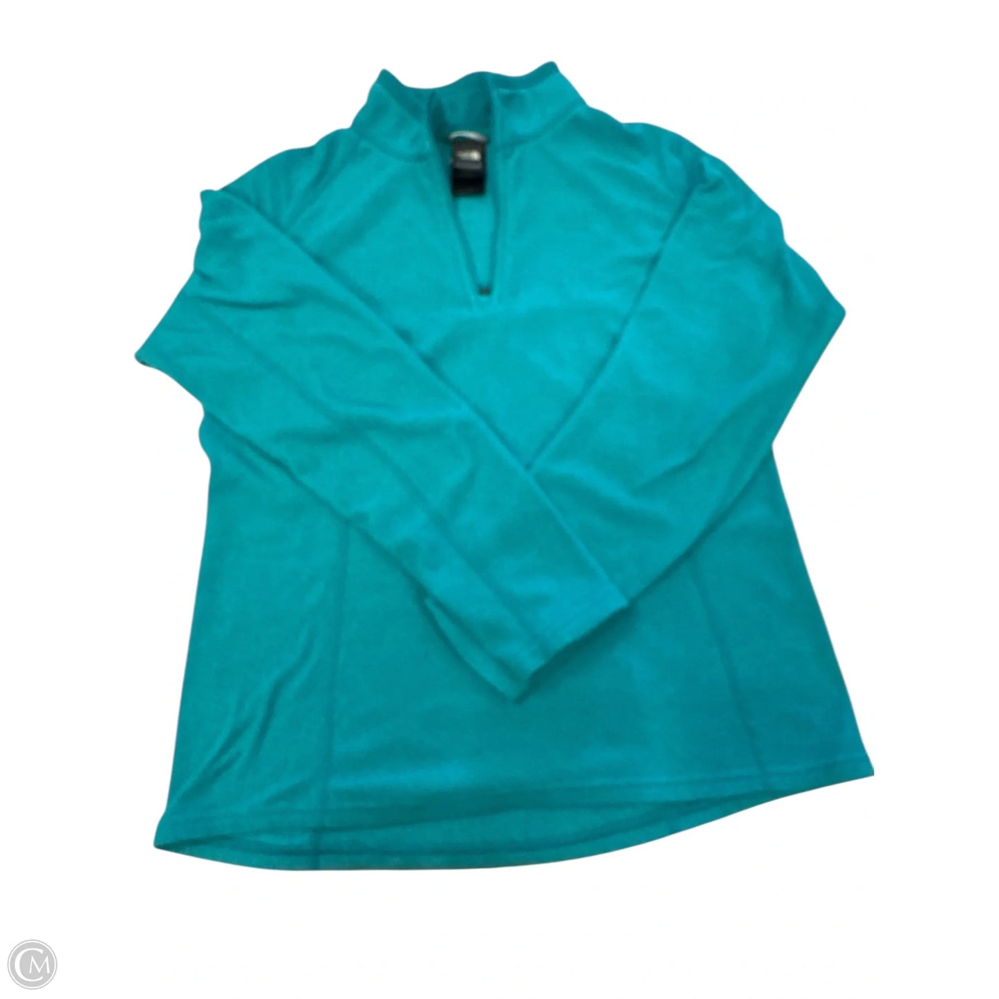 Top Long Sleeve By The North Face In Teal, Size: L