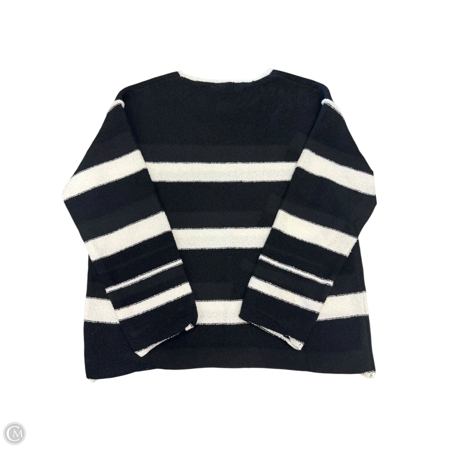 Sweater By Coco And Carmen In Black & White, Size: M
