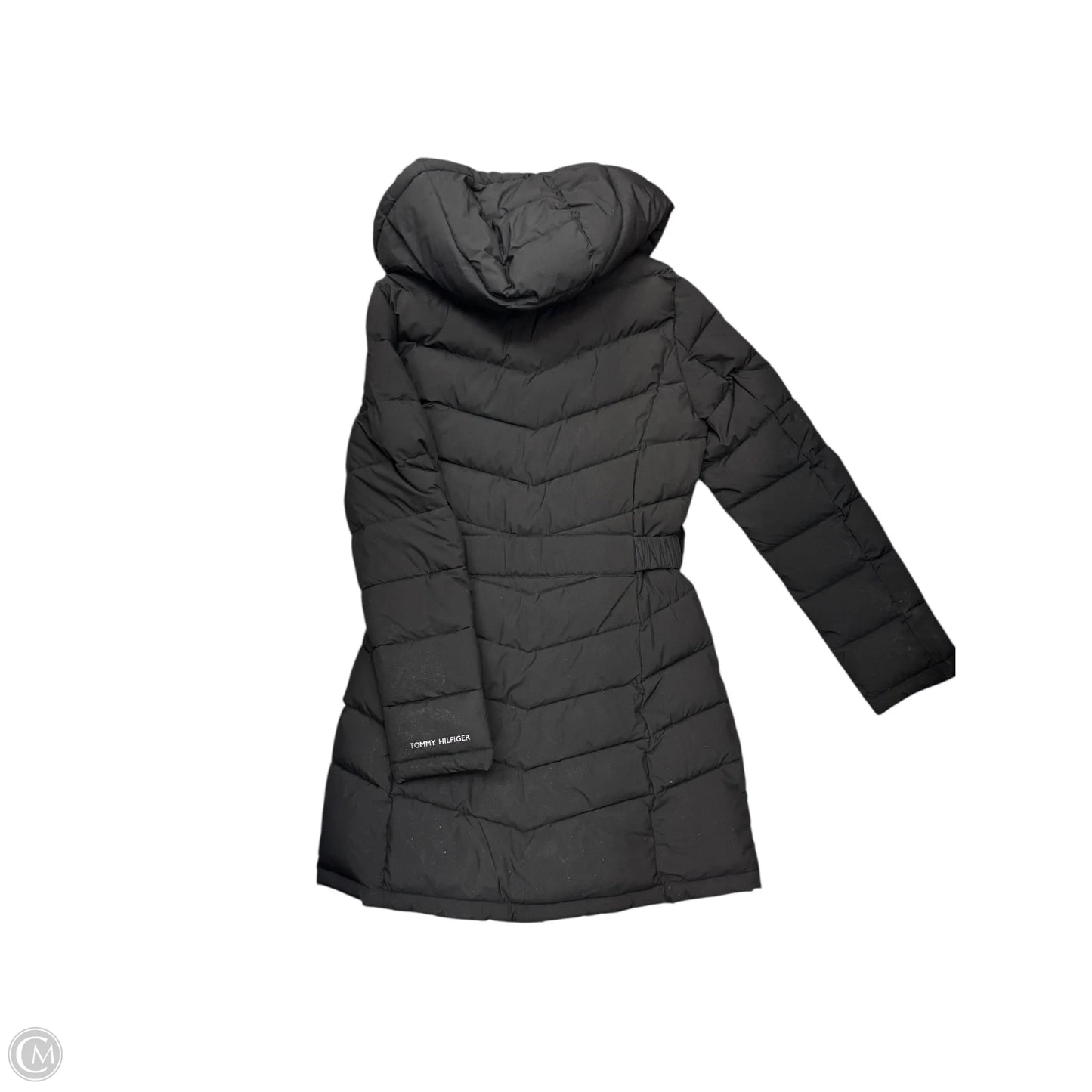 Coat Parka By Tommy Hilfiger In Black, Size: S