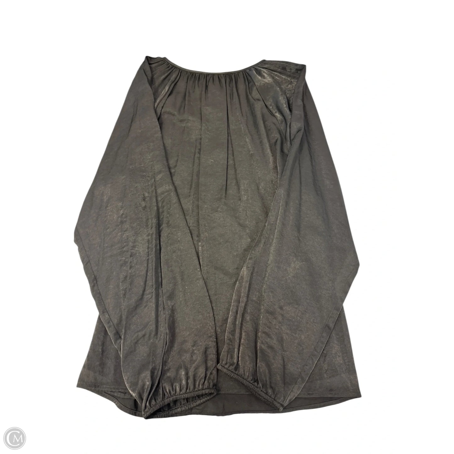 Blouse Long Sleeve By Ava & Viv In Black, Size: Xxl