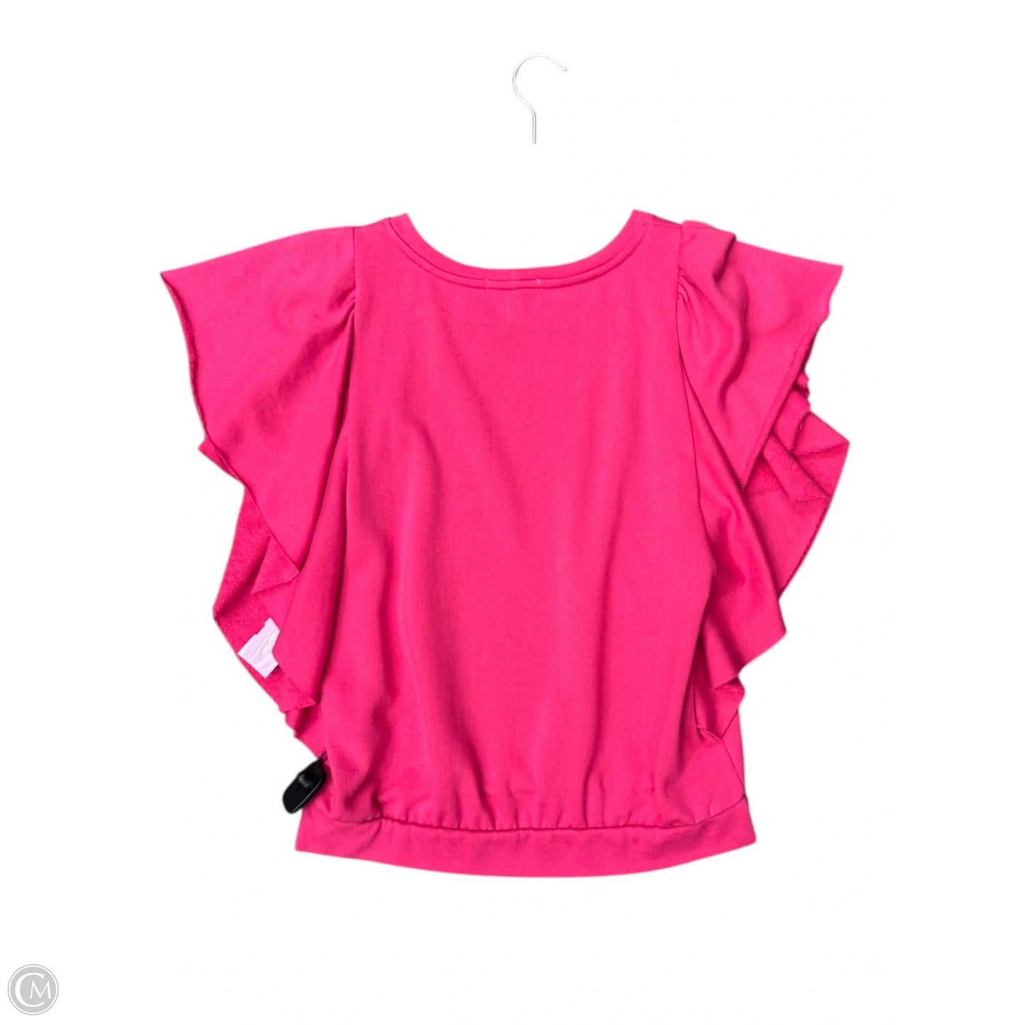 Top Short Sleeve By Evereve In Pink, Size: S
