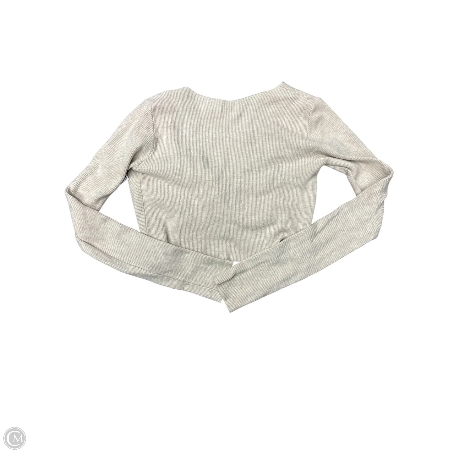 Top Long Sleeve By Dreamers In Cream, Size: S