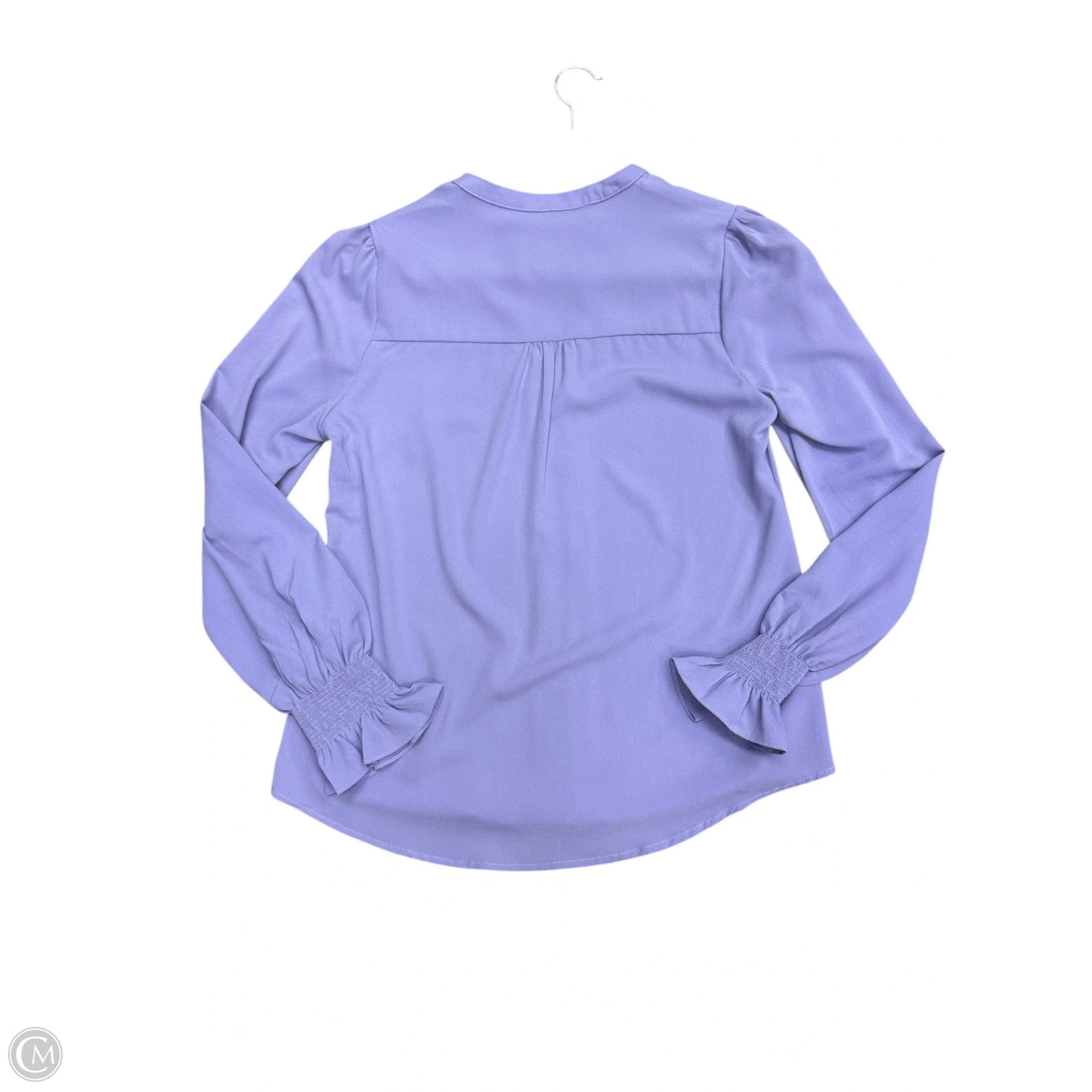 Top Long Sleeve By Clothes Mentor In Purple, Size: M