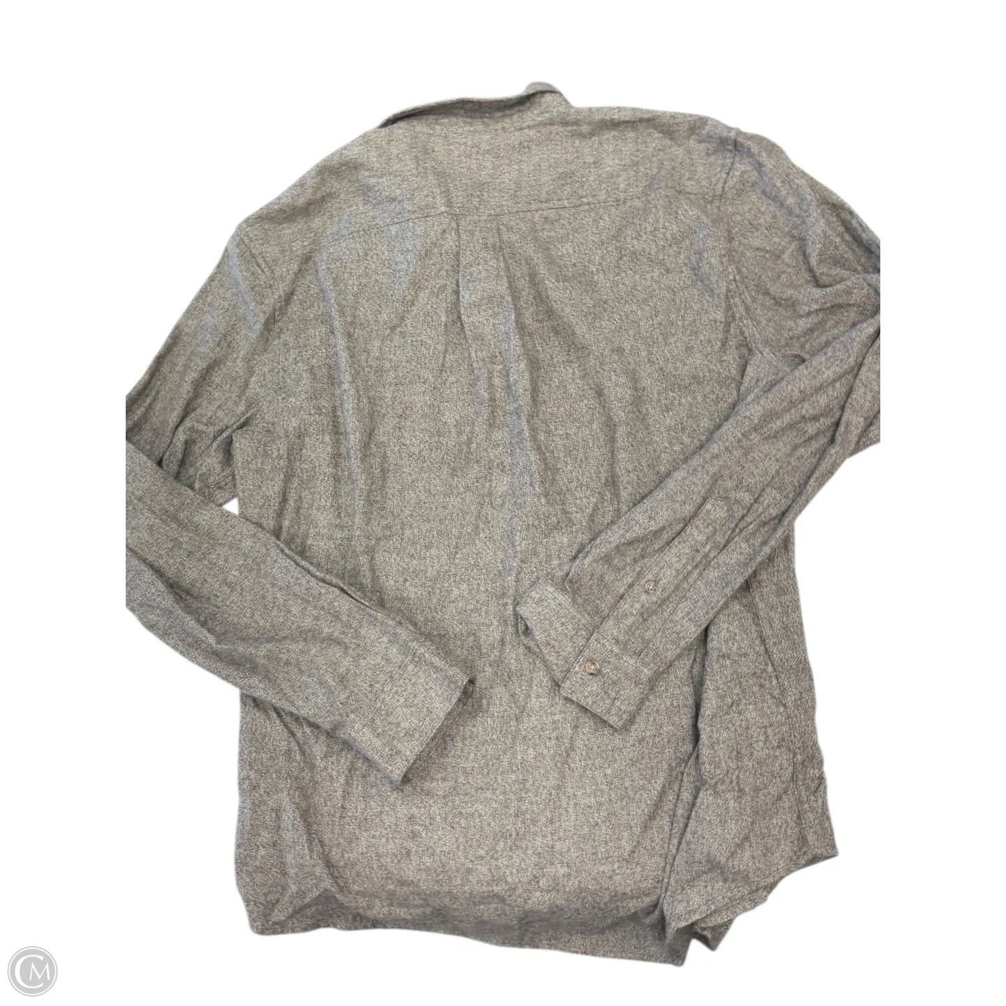 Top Long Sleeve By 14th And Union In Brown, Size: L