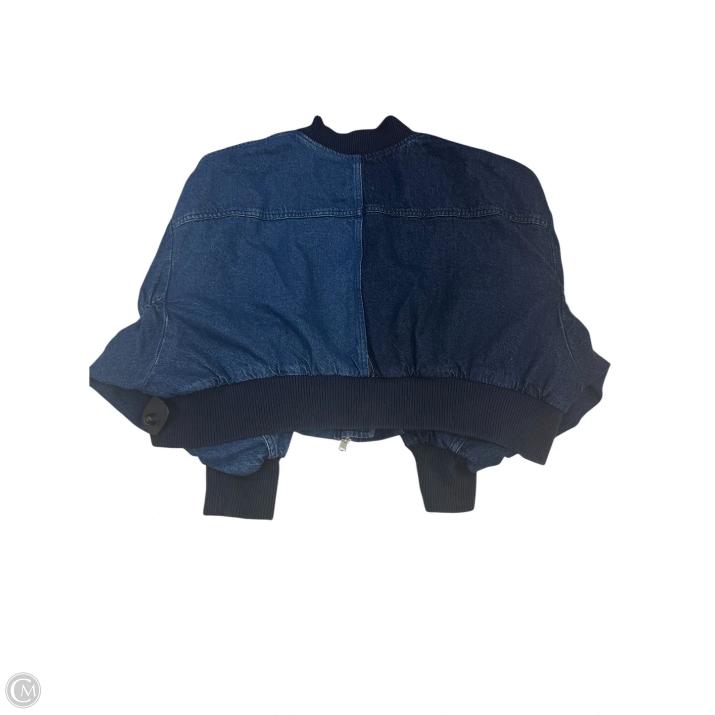 Jacket Denim By Zara In Blue Denim, Size: S