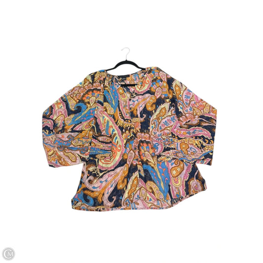 Top Long Sleeve By Sanctuary In Multi-colored, Size: M