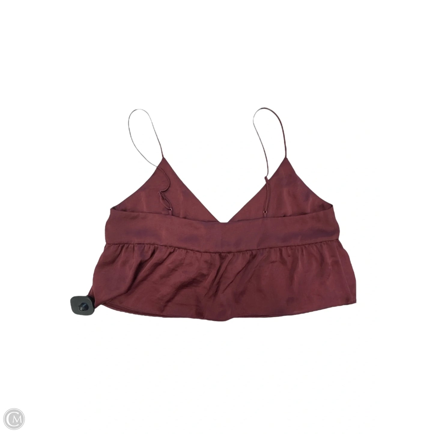 Top Sleeveless By Wilfred In Maroon, Size: M