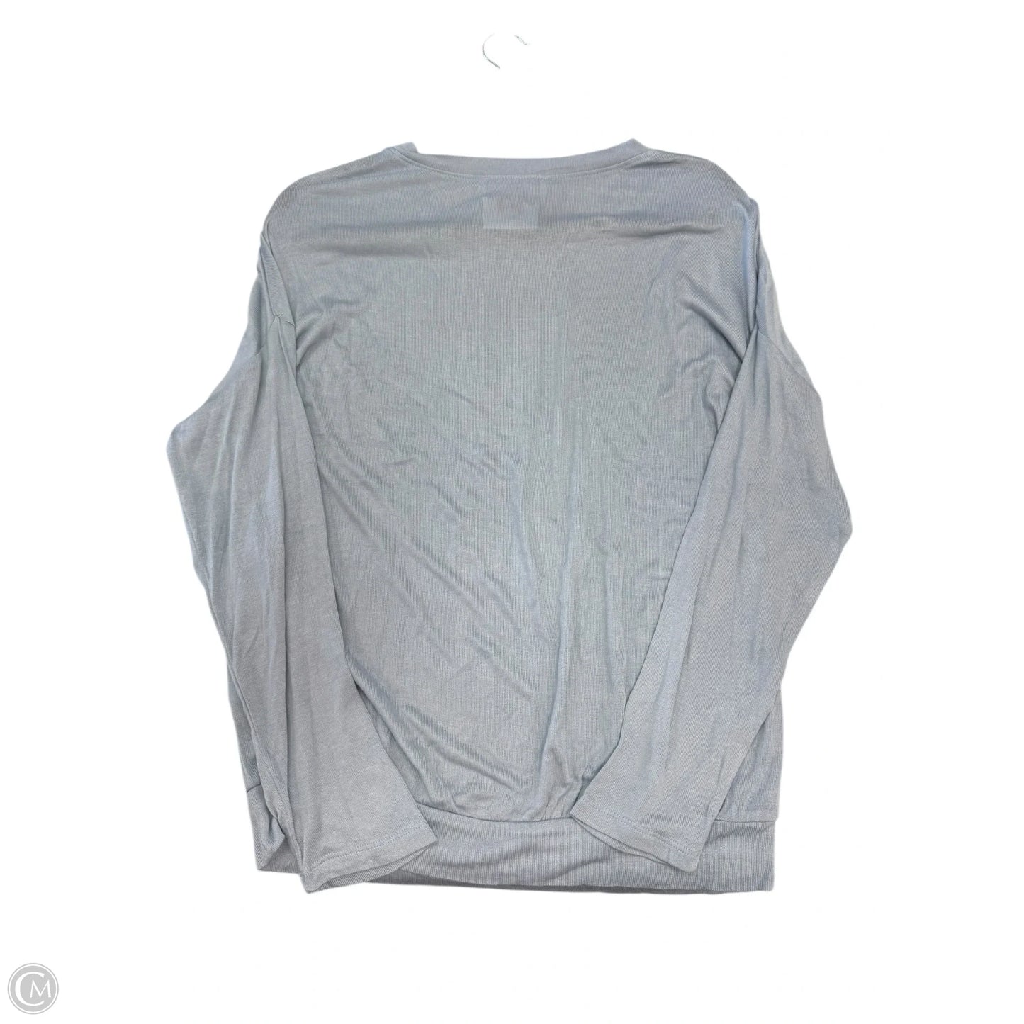 Top Long Sleeve By Double Zero In Blue, Size: M