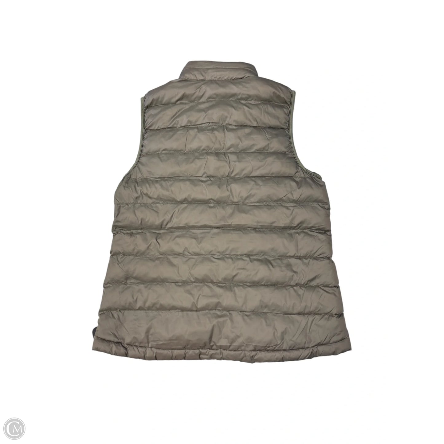 Vest Puffer & Quilted By Clothes Mentor In Green, Size: M