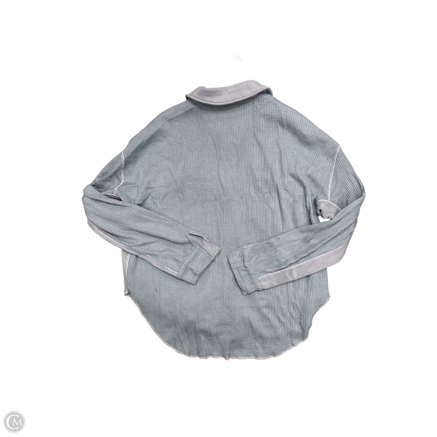 Jacket Shirt By Vici In Blue, Size: Xl