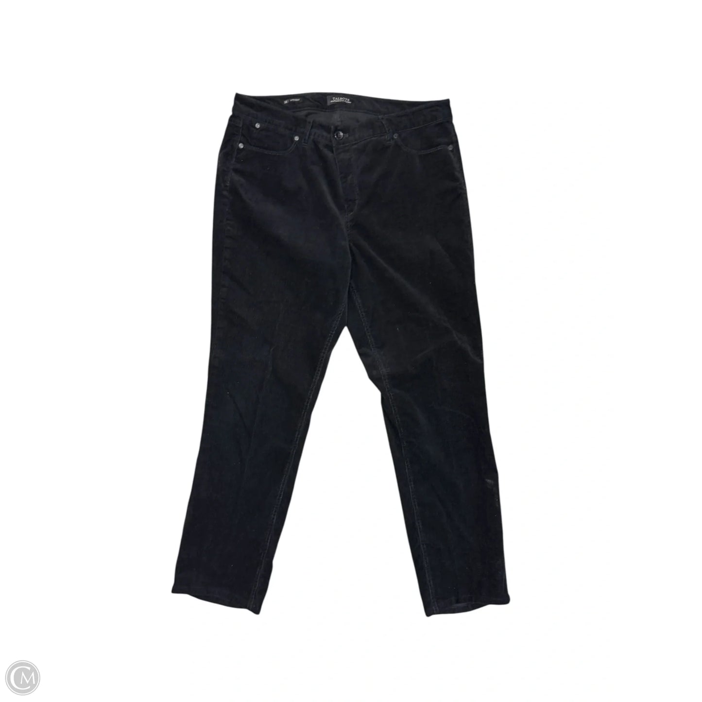 Pants Corduroy By Talbots In Black, Size: 14