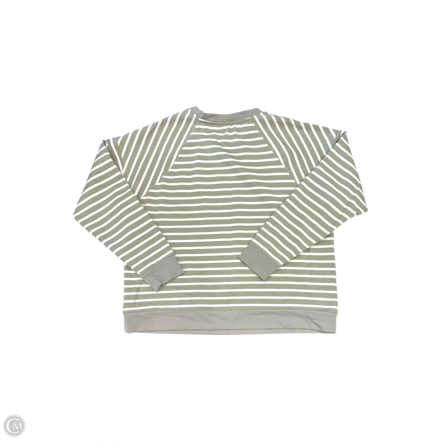 Sweatshirt Crewneck By Clothes Mentor In Green, Size: Xl