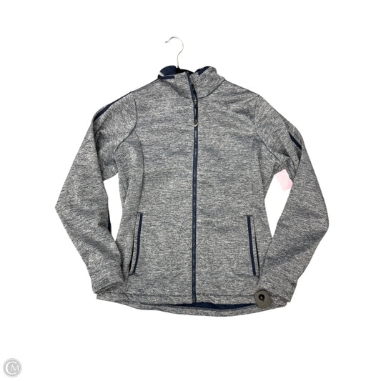 Athletic Jacket By Clothes Mentor In Blue, Size: L