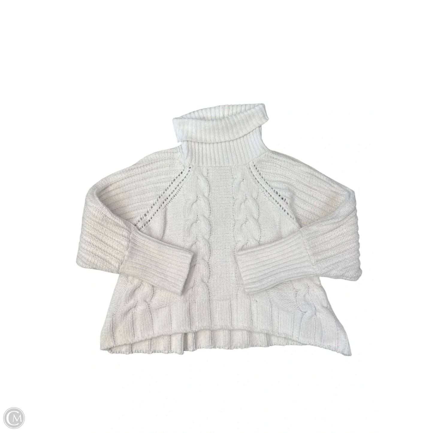 Sweater By Clothes Mentor In White, Size: S