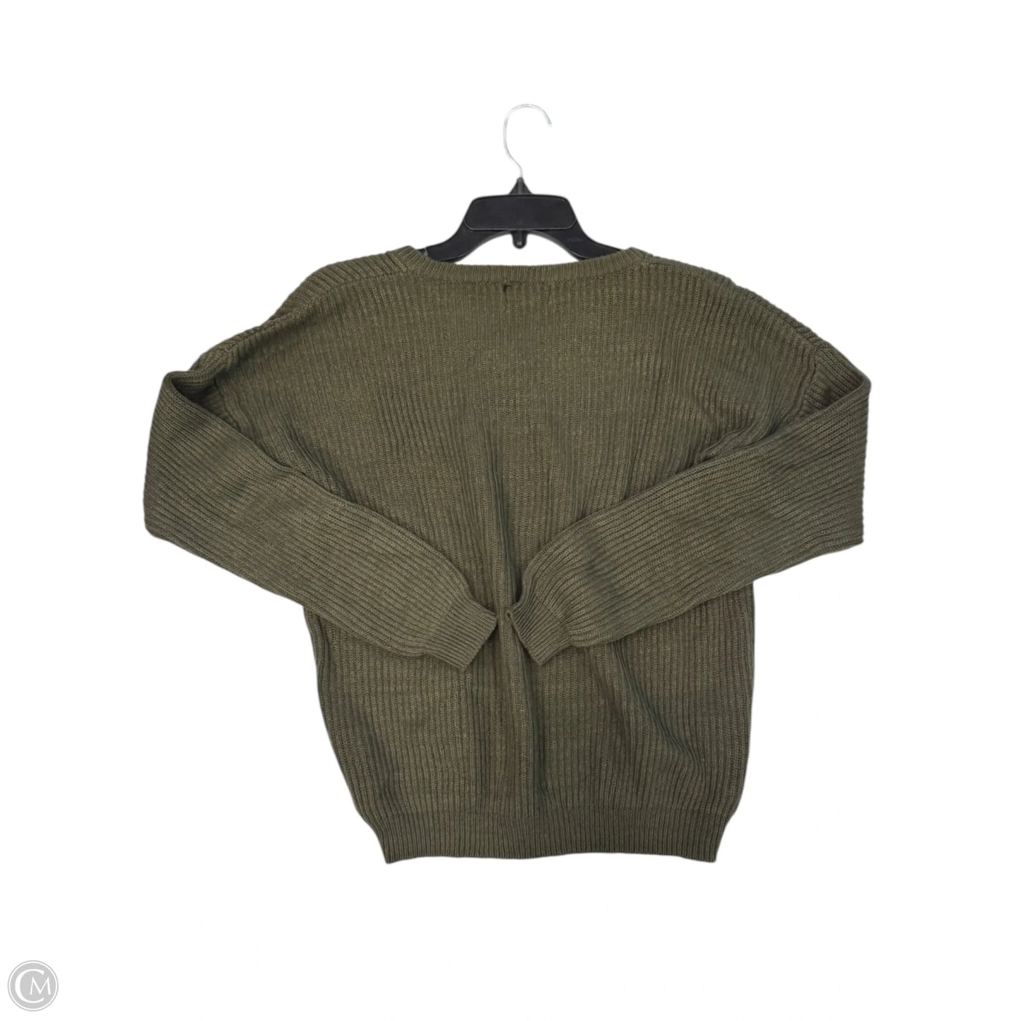 Sweater By Poof In Green, Size: L