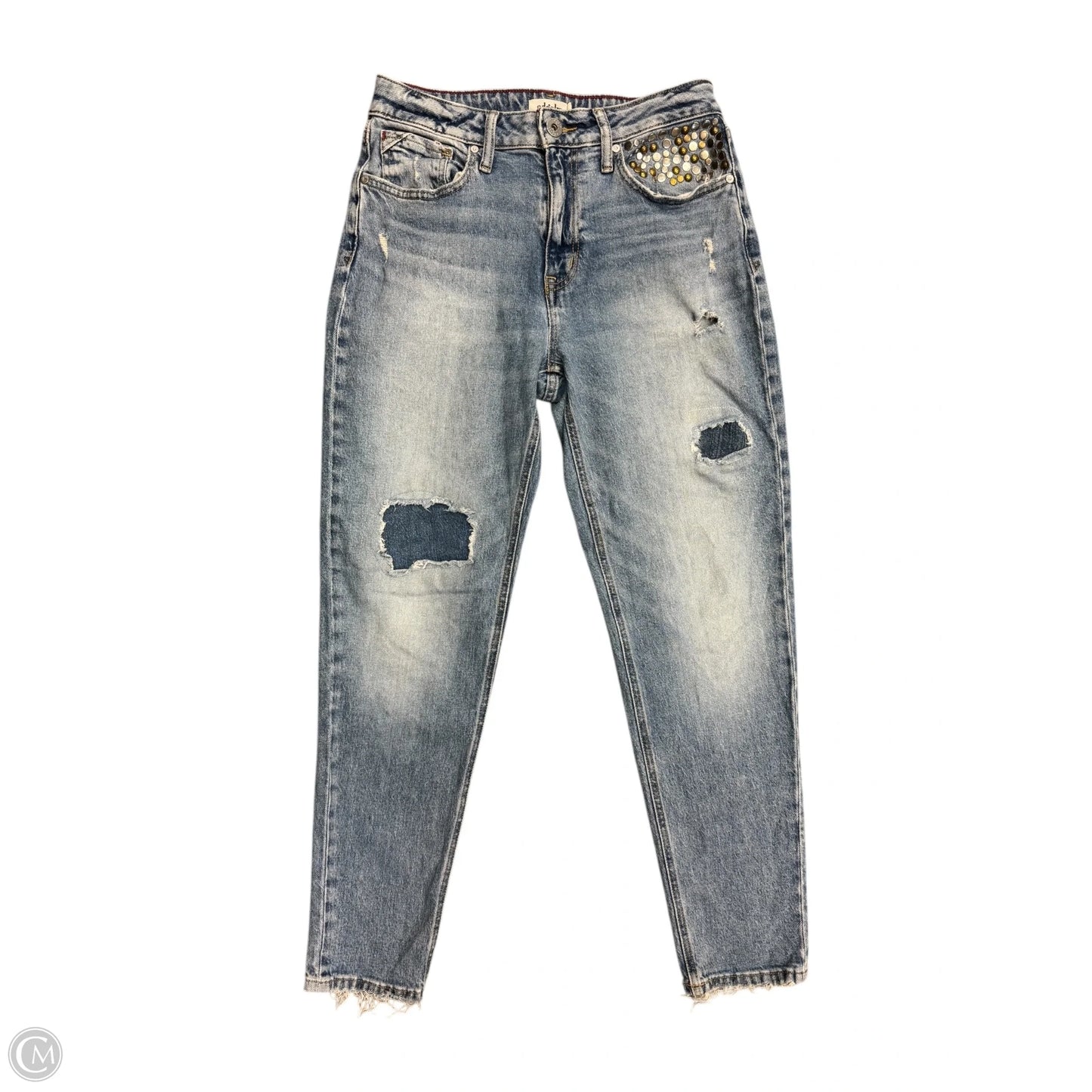 Jeans Straight By Cmc In Blue Denim, Size: 8