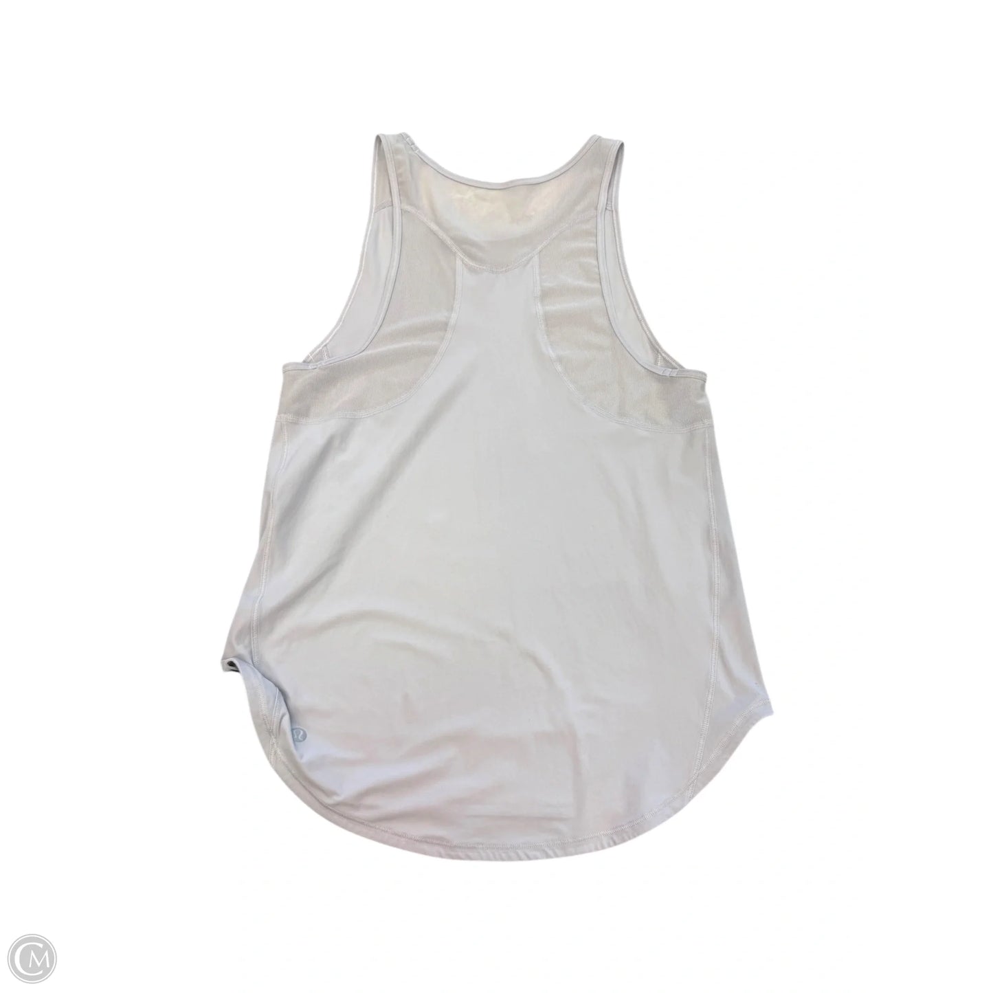 Athletic Tank Top By Lululemon In Grey, Size: M
