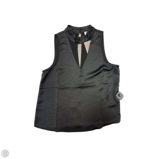 Top Sleeveless By Peyton Jensen In Black, Size: S