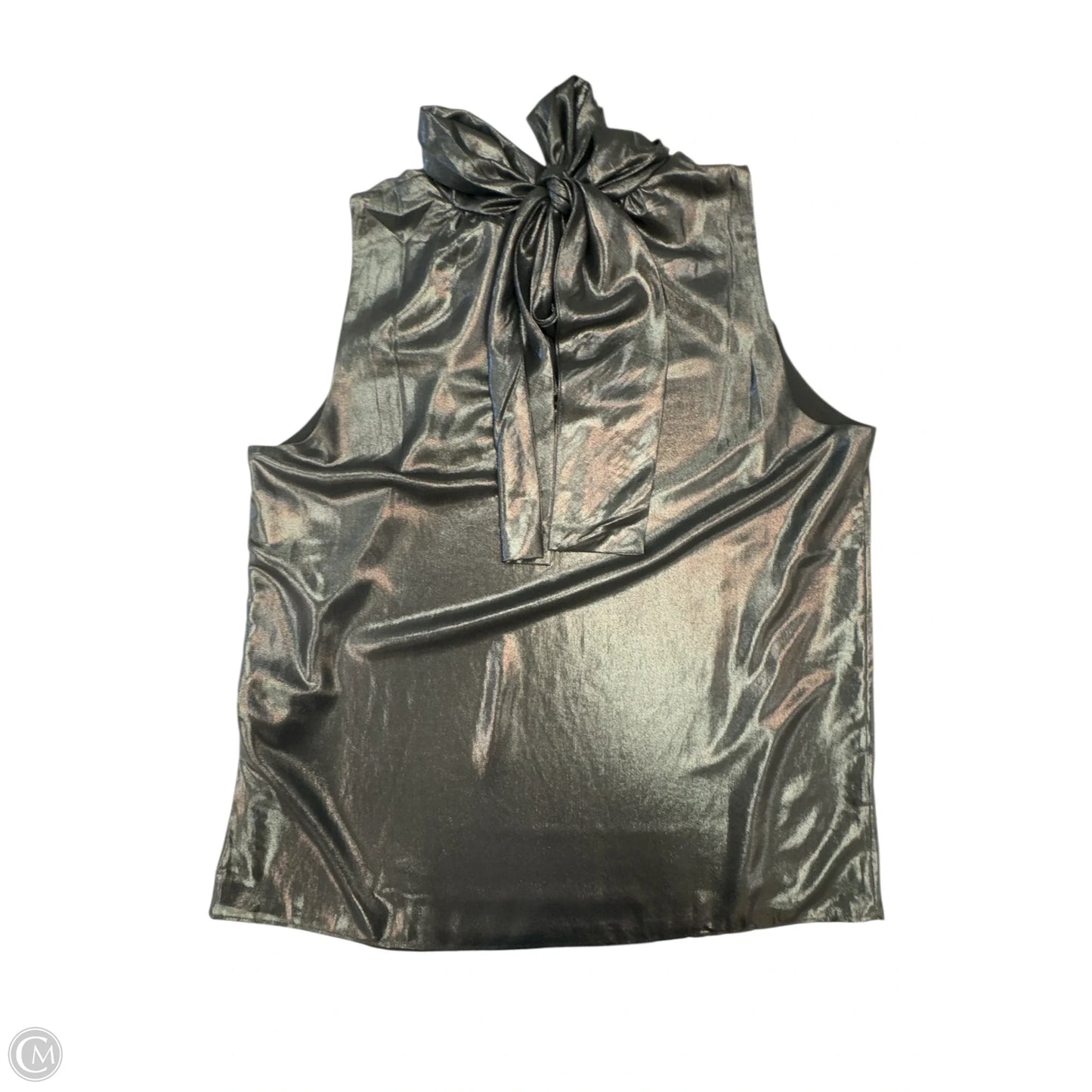 Top Sleeveless By White House Black Market In Silver, Size: S